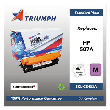 Triumph™ 751000nsh1278 Remanufactured Ce400a (507a) Toner, 5,500 Page-yield, Black freeshipping - TVN Wholesale